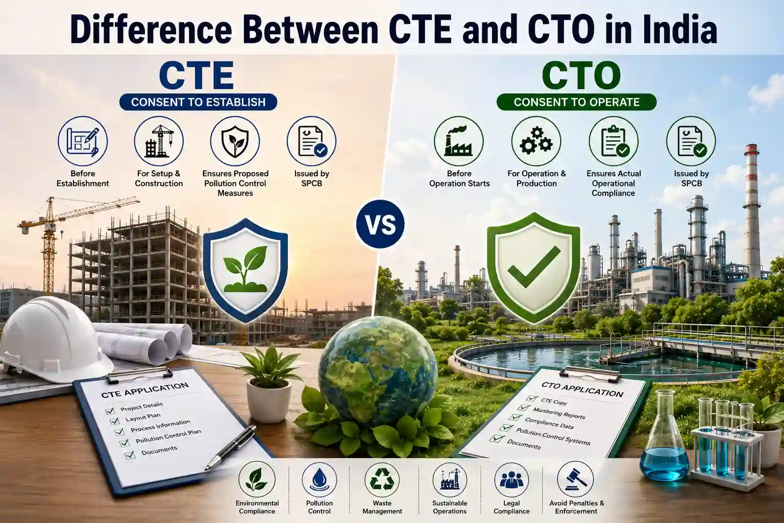 CTE vs CTO Explained: Pollution Board Approval Guide for Industries